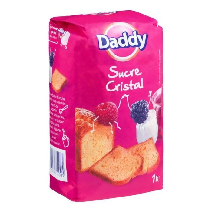 DADDY Sucre cristal poudre 1kg