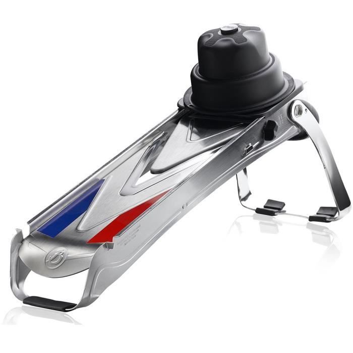 DE BUYER Mandoline Vantage - 4 peignes Julienne : 2 à 10 mm - Inox - L 50 x l 15 x H 20 cm