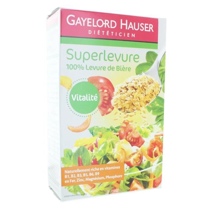 Gayelord Hauser Superlevure Vitalité Paillettes 150g
