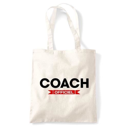 sac tote bag toile naturel coach officiel