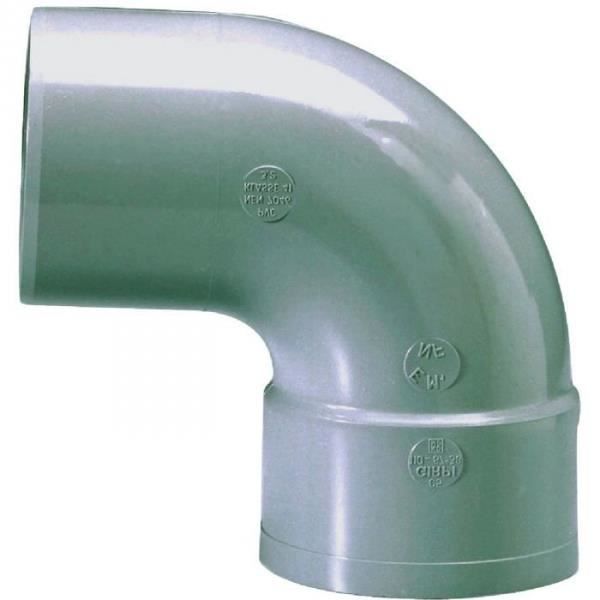 well2wellness PVC Angle Coude Raccord en PVC 90 /° 50 mm accessoire pour tuyaux