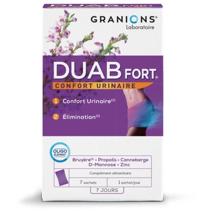 Granions Duab Fort Confort Urinaire 7 sachets