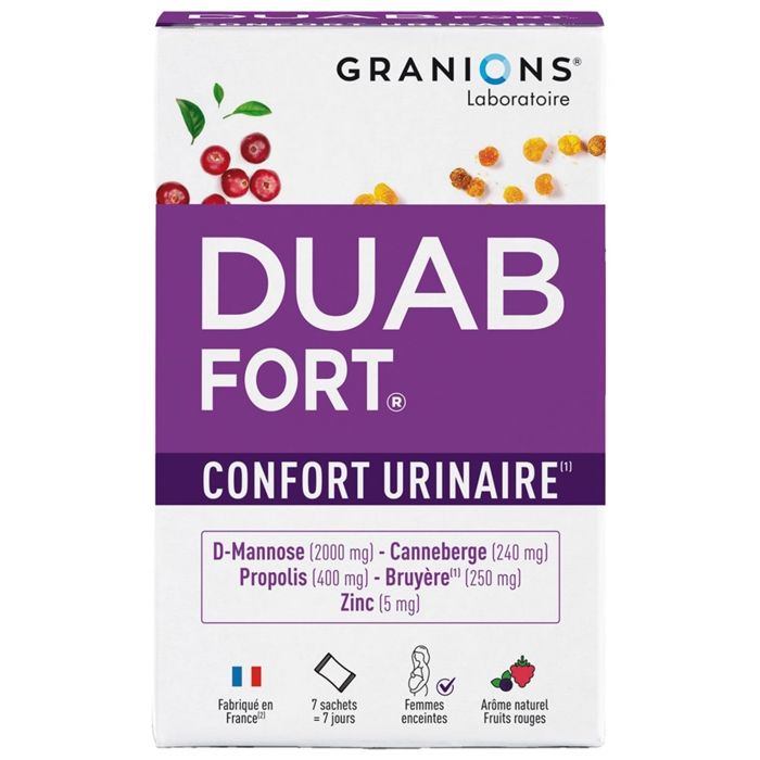 Granions Duab Fort Confort Urinaire 7 sachets
