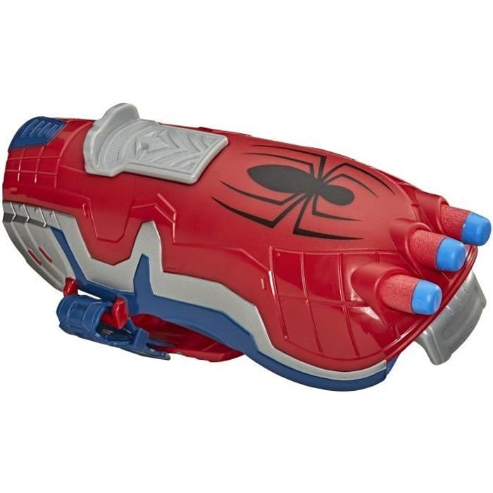 NERF Power Moves MARVEL SPIDER-MAN - Lanceur de projectiles - jouet lance -fléchettes NERF pour jeu de rôle - à partir de 5 ans