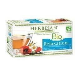 Herbesan Bio Infusion Relaxation Saveur bergamote n°8 - 20 sachets