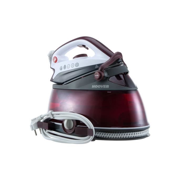 HOOVER PRB2500 Centrale vapeur IRONVISION - 2500 W - 2 L - 6 bars - Bourgogne