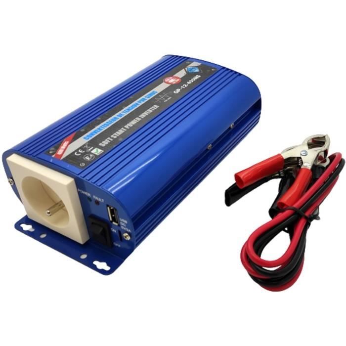 Convertisseur de tension 12/220V 400W Pure Sinus