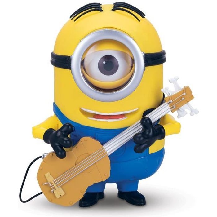 LES MINIONS Figurine Parlante Stuart 20 cm