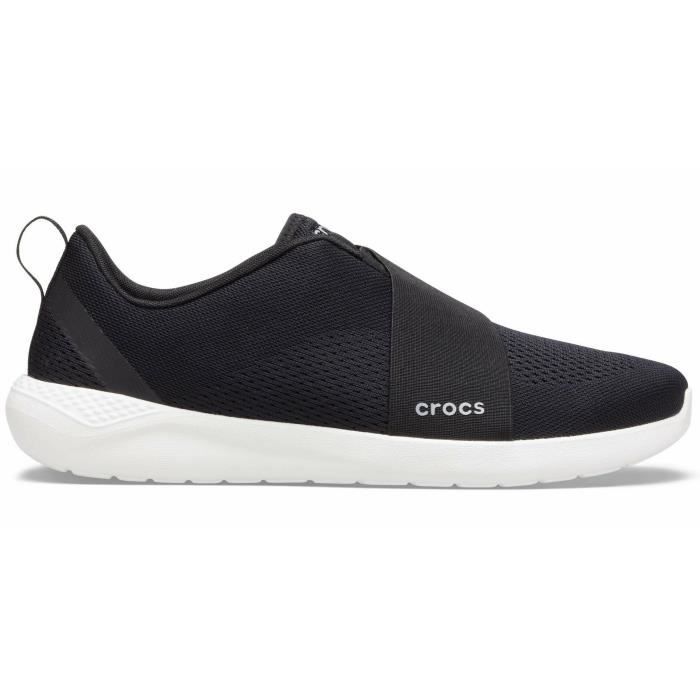 Slip on Crocs liteRide modform - noir/blanc