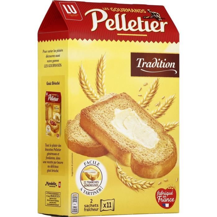Pain grillé tradition 285g Pelletier