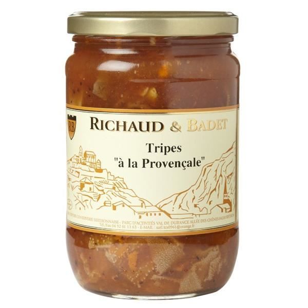 Tripes de boeuf 'à la Provençale', Bocal 600 gr