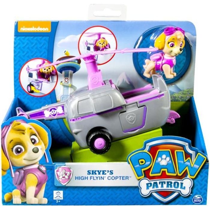 PAW PATROL - Figurine + véhicule Stella