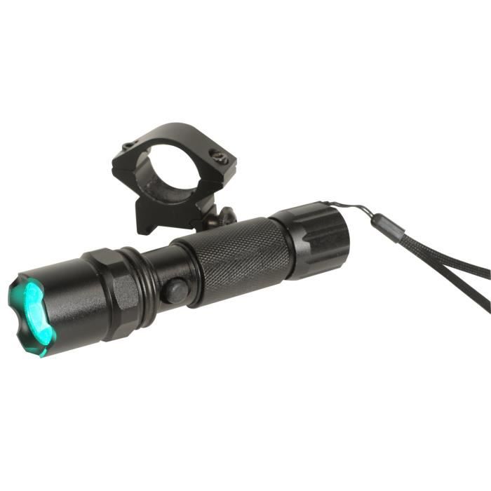 Swiss Arms Flashlight Lampe Rechargeable Vert 12 V + 220 V + Collier + câble USB