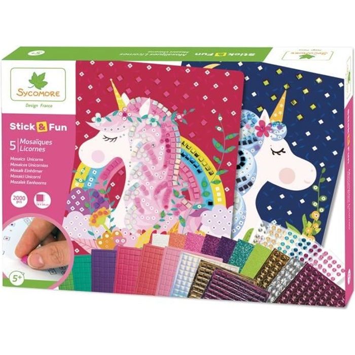 SYCOMORE -STICK’N FUN LICORNES