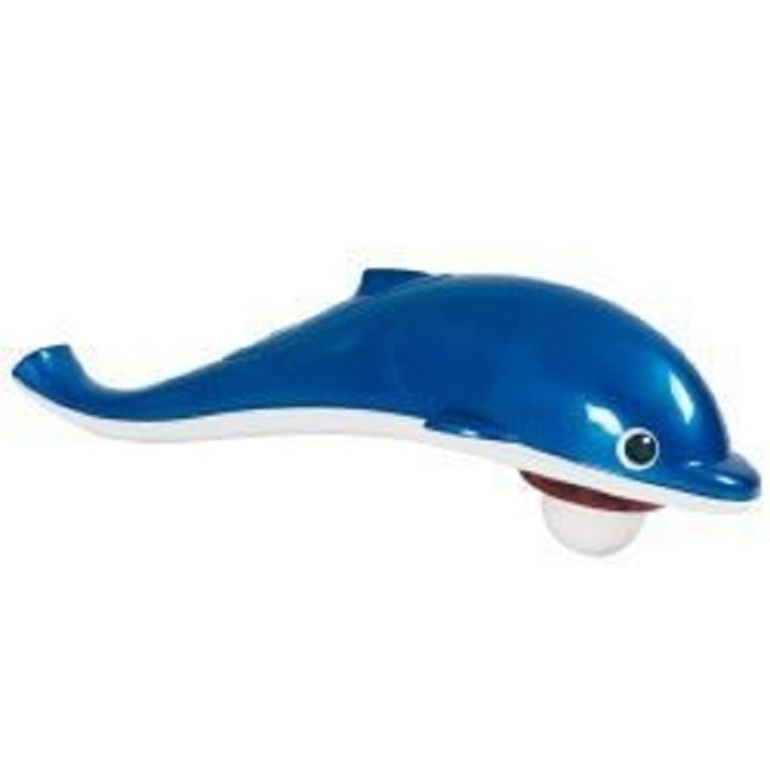 TD® Masseur electrique dauphin bleu appareil de massage relaxation plaisir bien-être appareil détente musculaire apaisement du corps