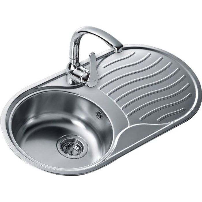 TEKA Evier DR-80 1C 1E sous évier 45 cm