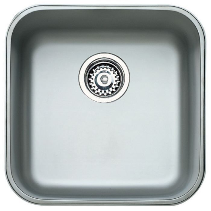 TEKA Cuve BE sous plan 1 bac Inox Lisse