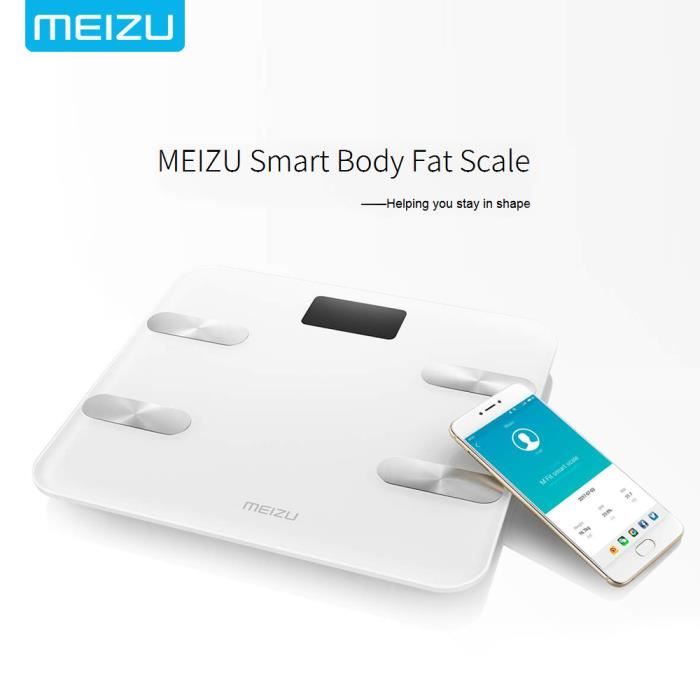 Pèse-personne numérique MEIZU Smart Body Fat Digital Scale Balance intelligente
