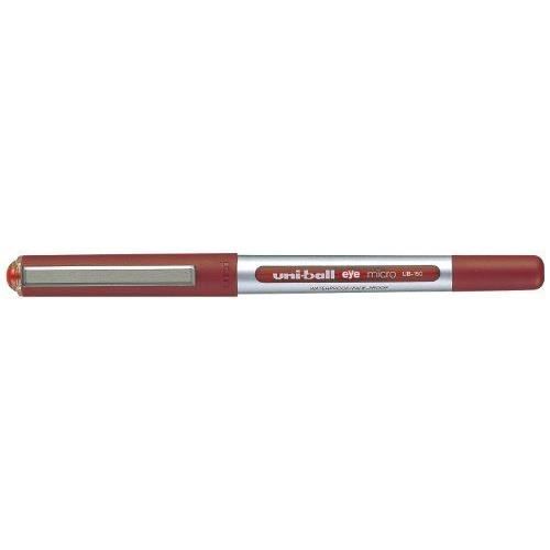 Uni-Ball UB-150 Eye Micro Lot de 12 stylos rollers Rouge