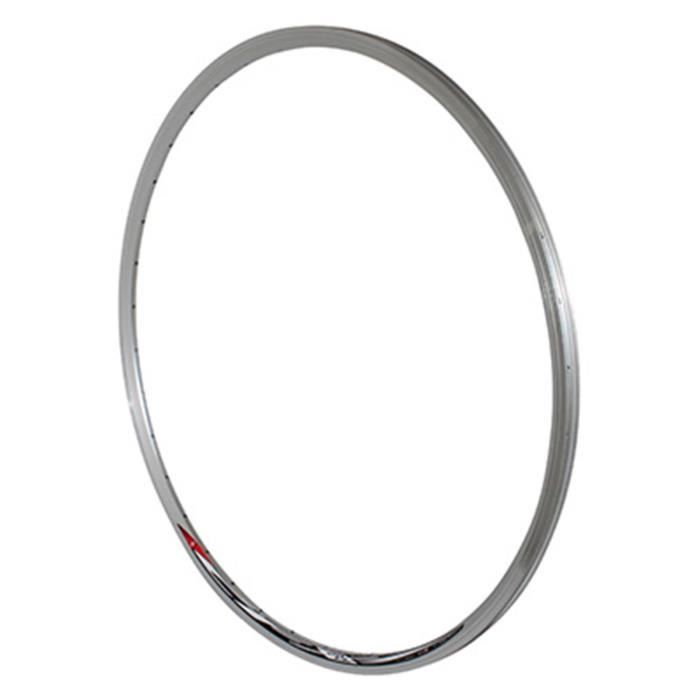 JANTE ROUTE 700 CFX ARGENT 36T. DOUBLE PAROI (PROFIL GOUTTE D'EAU) PROFIL 20mm