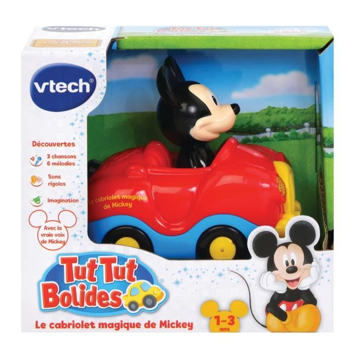 VTECH - Tut Tut Bolides - Véhicule Mickey et ses Amis - Modèle Aléatoire