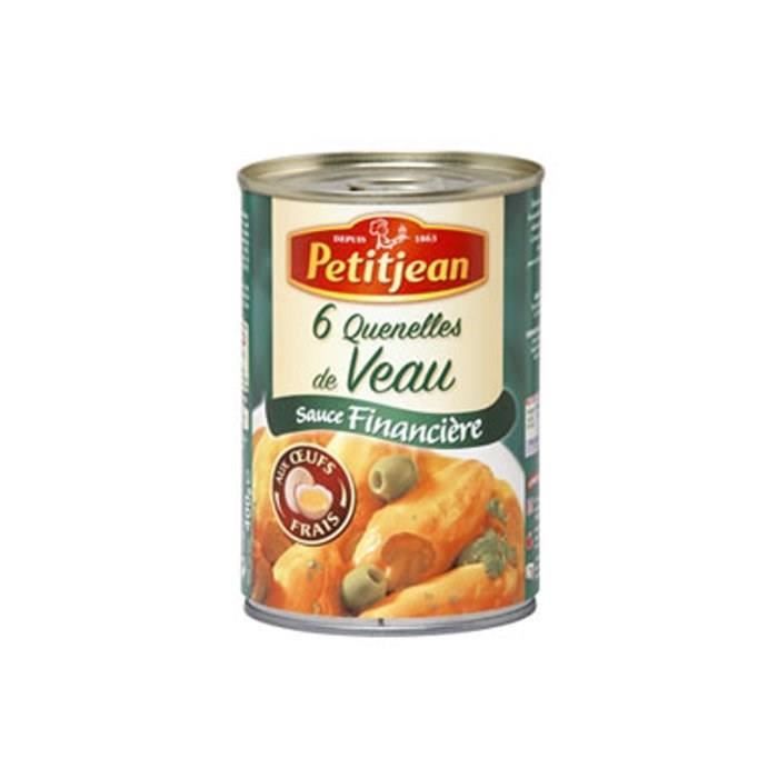 PETITJEAN 6 Quenelles de Veau 400g