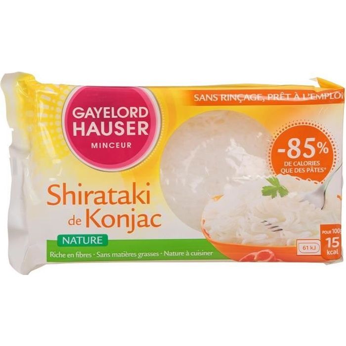 Shirataki Konjac Sans Rinçage - 160 g
