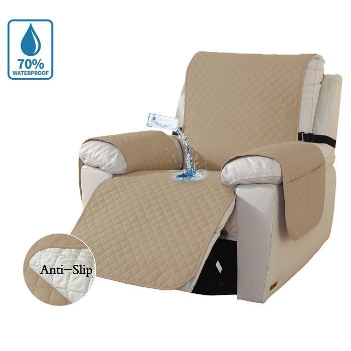 Protection Siège Salon Housse De Fauteuil Relax Extensible, Jacquard Housse Fauteuil Relax Doux Avec Poche Latérale Housse Chaise Universelle 70-90cm Protection Siège Salon Housse De Fauteuil Relax Extensible, Jacquard Housse Fauteuil Relax Doux Avec Poche Latérale Housse Chaise Universelle 70-90cm