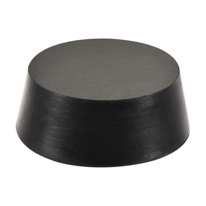 sourcing map Caoutchouc Conique Bouchon 75mm à 90mm avec Trou