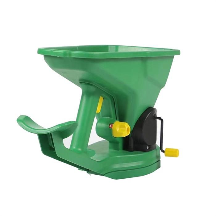 Épandeur manuel avec trou réglable, 2 L, pour semis d'herbe, glace