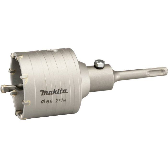 Scie cloche avec mèche d'alignement. Bit Makita D 74011 68 mm SDS plus
