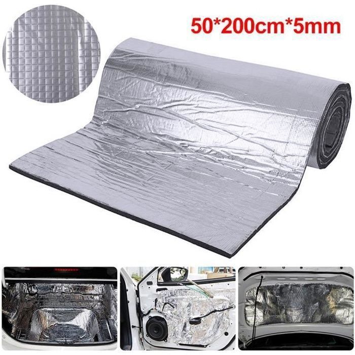 Isolant Thermique à Bulles VOUNOT – Double Couche Aluminium, 1x20 Mètres