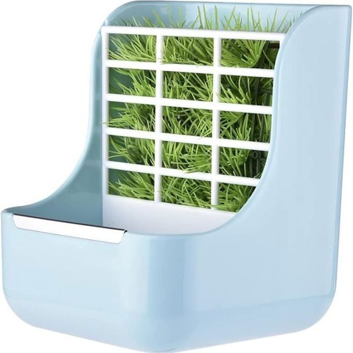 Meilleurs prix pour 2 en 1 Râtelier à Foin et Gamelle pour Lapins Bol de Nourriture pour Hamsters/Chinchillas/Cochons dInde Multicolore RATELIER