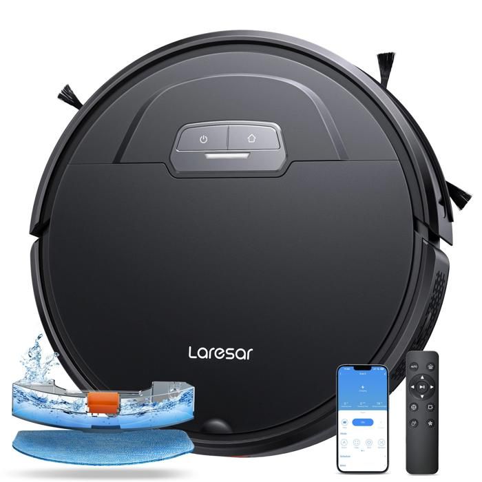 Laresar Evol 3 Robot Vacuum 4500Pa Suction Sweeping Robots Multifunctional Intelligent Sweeping Robot with Auto Carpet Boost - Laresar evol 3