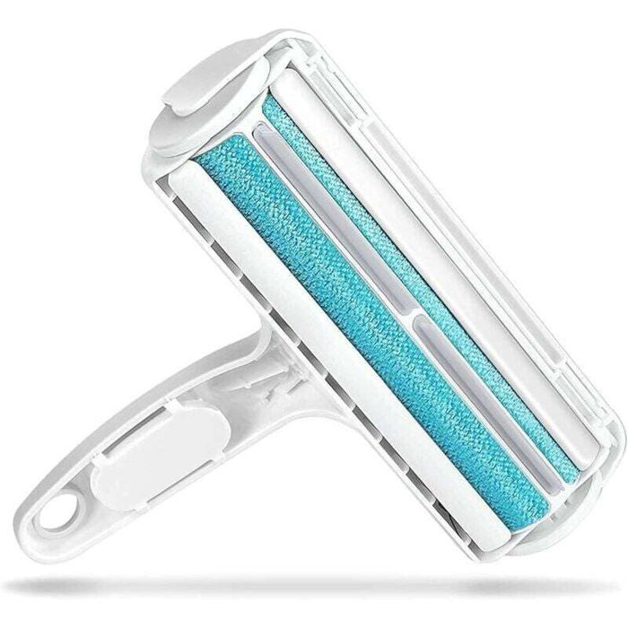 Comparer les prix de Brosse Anti-Poils Animaux Chat Chien Ramasse Poils Épilateur Réutilisable pour Vêtements Voiture Tapis