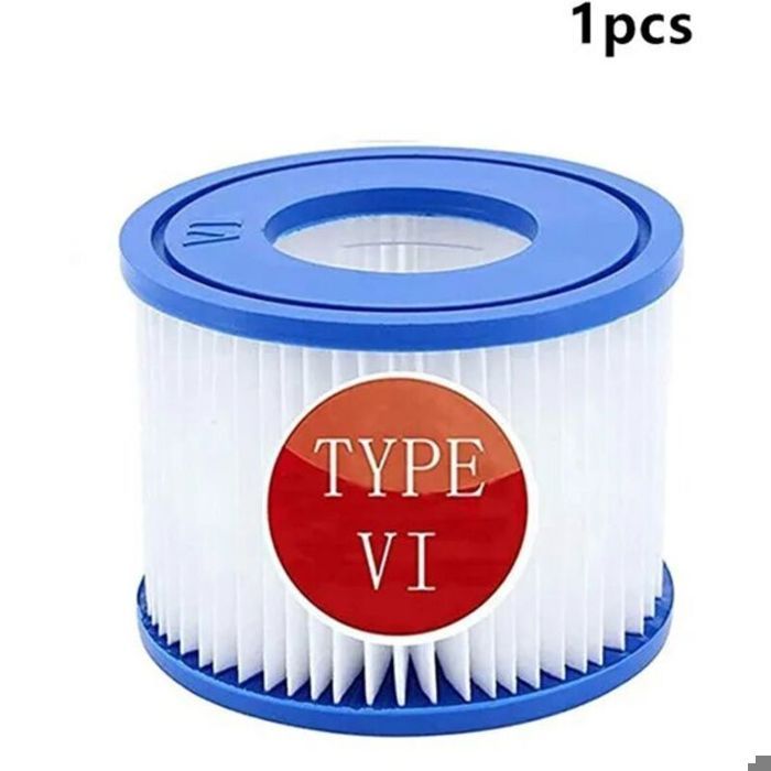 jardin piscine Filtre de piscine Type cartouche facile à nettoyer lavable 1 pièces