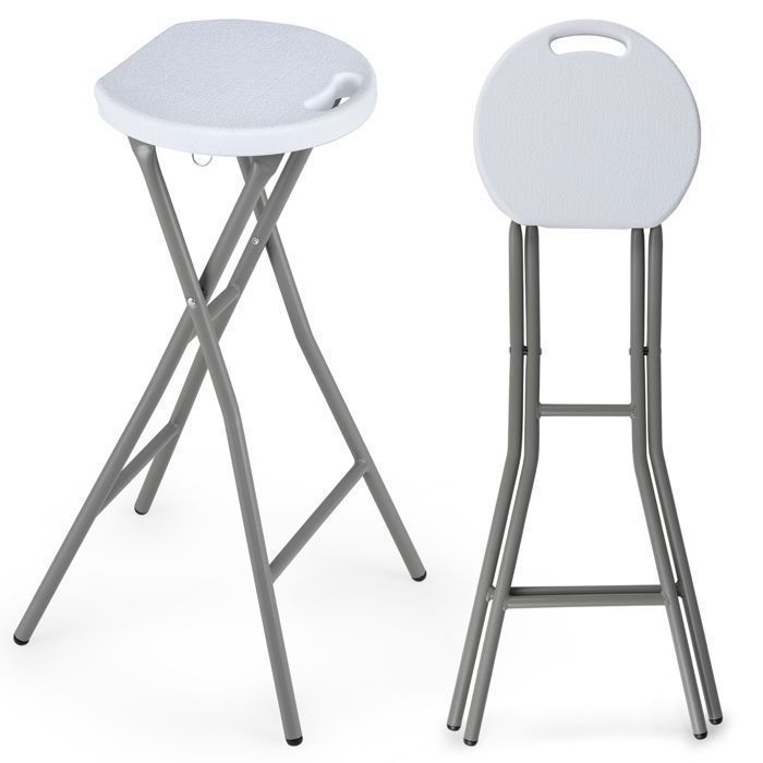 Chaise de Jardin Pliable COSTWAY Siège en HDPE Hauteur 70 cm Tabouret Portable avec Poignée de Transport Charge 150 kg Chaise de Jardin Pliable COSTWAY Siège en HDPE Hauteur 70 cm Tabouret Portable avec Poignée de Transport Charge 150 kg