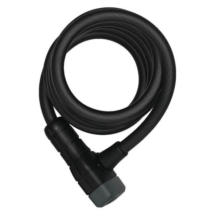 Câble antivol à combinaison noir 55 cm