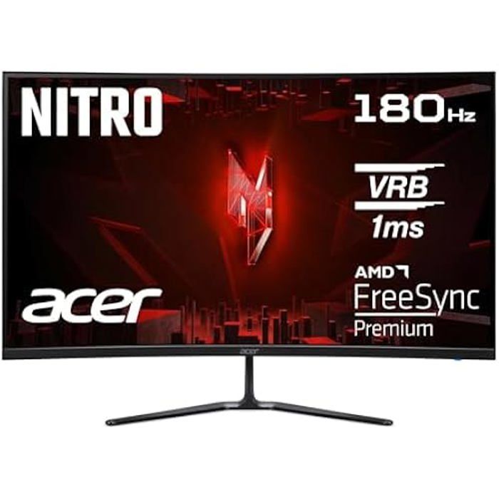 Acer ED0 Nitro ED320QRS3bmiipx écran Plat de PC 80 cm (31.5) 1920 x 1080 Pixels Full HD LCD Noir