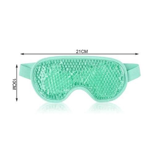 Masque Yeux Lumière Rouge Thérapie - Micro-courant Anti-cernes, Anti-âge - Rechargeable