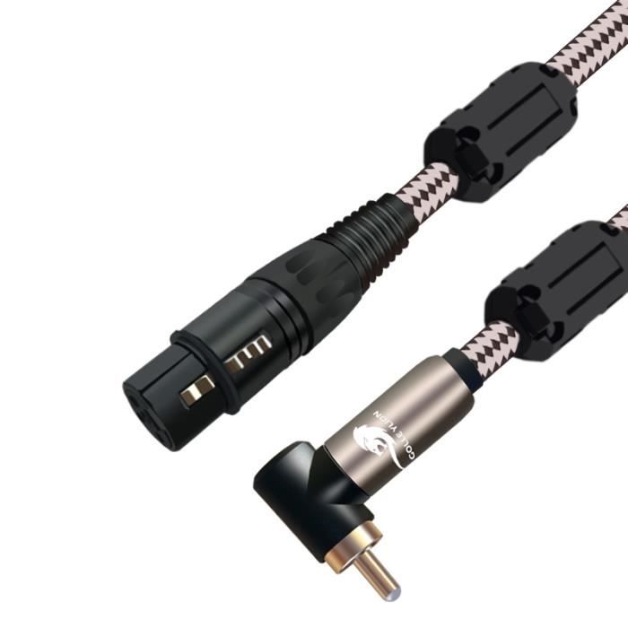 Câble Caisson De Basses QED Connect 1x Phono Mâle à 1x Phono Mâle 6m