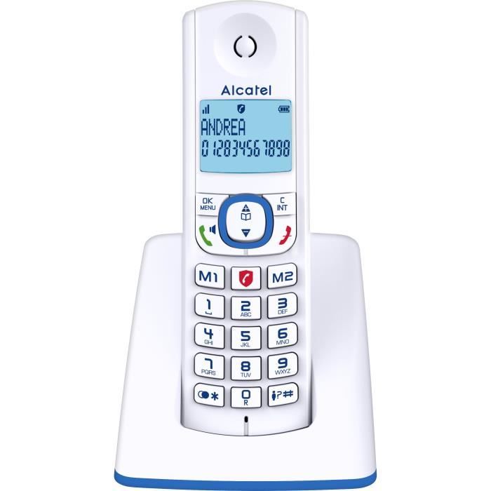 Téléphone sans fil - ALCATEL - F530 - Solo Bleu