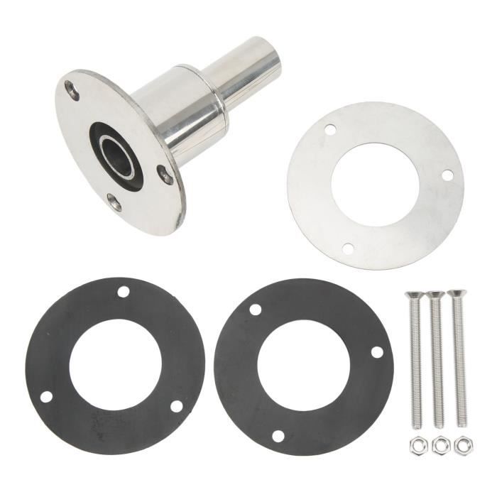 Raccord D'échappement Traversant En Acier Inoxydable 316 - Pour Tuyaux De 24mm - Bateau, Camion, Chauffage Air-diesel - Kit Avec Vis Et Entretoises - 12