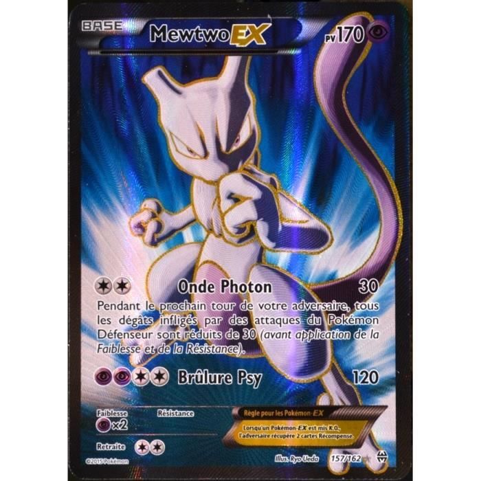 Mewtwo Ex Achat Vente Carte A Collectionner Cdiscount
