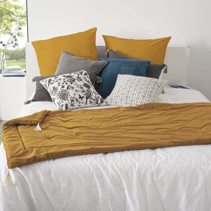 Chemin De Lit Coureur Lit Fin De Lit Serviette Chevet Anti-Sale En Tissu Couvre-Lit H/ôtel Maison DH/ôtes Auberge Maison Lit De Style Europ/éen Lit Haut De Gamme Drapeau-8113/_Hug Taie DOreiller 45