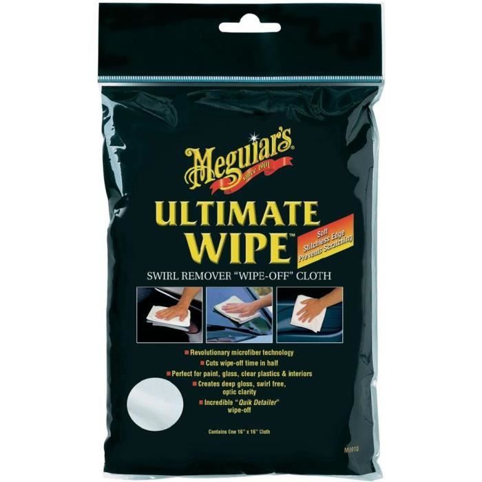 Lingette microfibre Meguiars Ultimate wipe