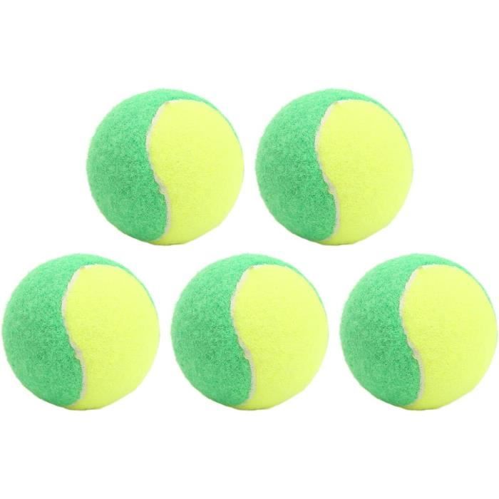5PCS 6cm Balles de Tennis Point Vert Balles de Tennis Balles de Tennis en  Caoutchouc Balle de Squash Élastique pour [192] - Cdiscount Sport