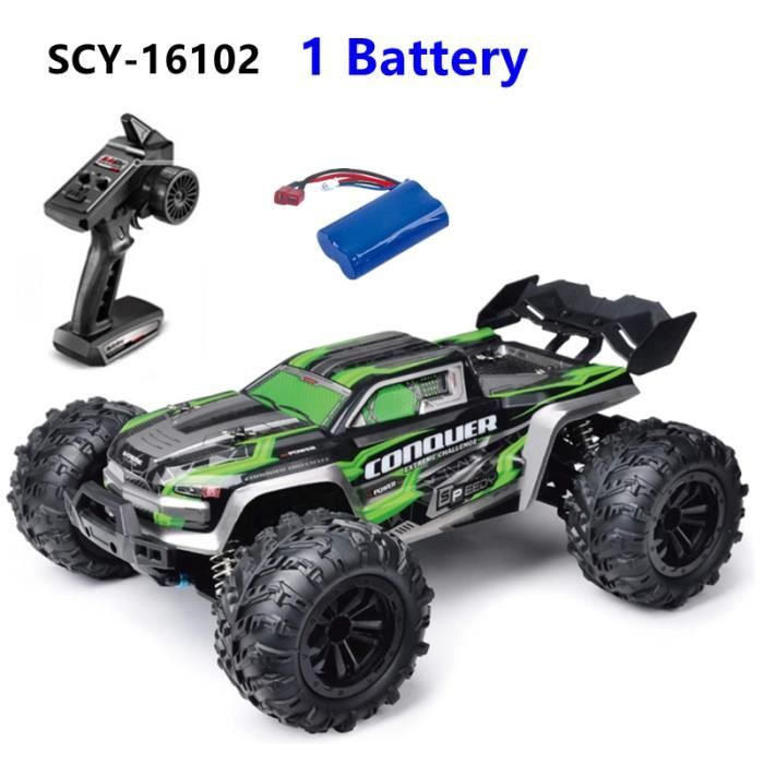 SCY16102Vert Voiture 4x4 Pour Adultes, 116g, 50km, 2.4 Hors Route, Avec