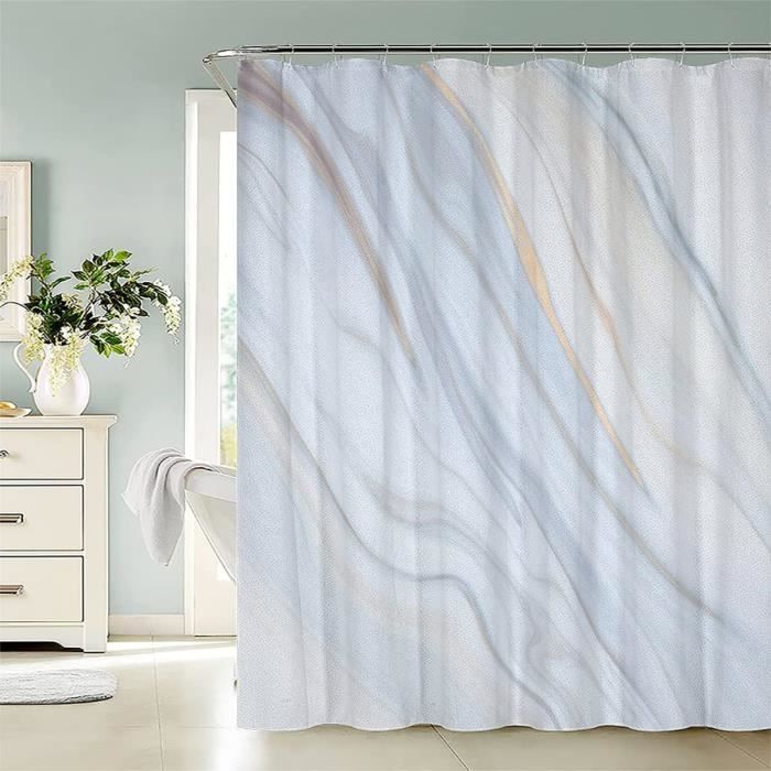 Rideau De Douche 120 X 180 Cm Enfant Marbre Rideau De Douche Anti