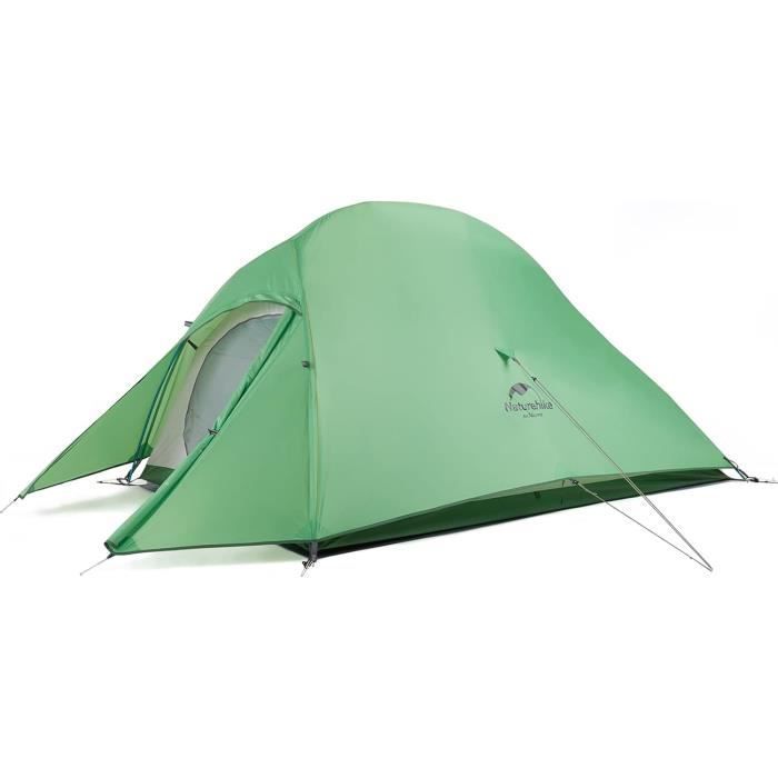 Tente Double Porte Ventilée Tente Camping 2-3 Personnes Gysrevi - Dôme Imperméable 3000mm - Double Porte Tente 2 Places